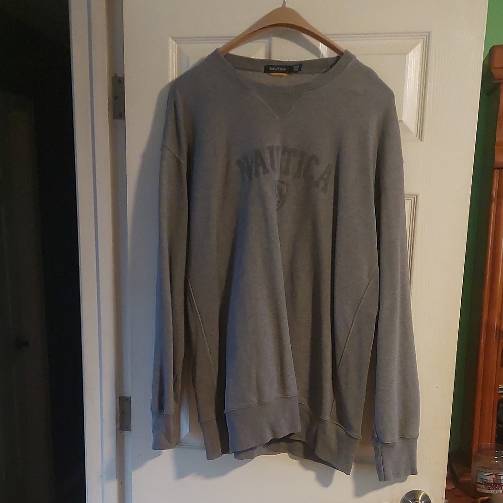 Nautica Charcoal Crewneck Men's Sweater